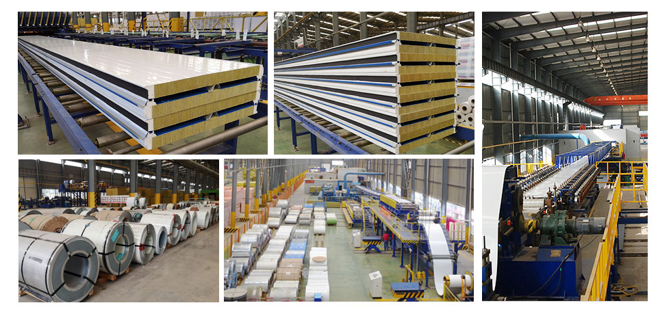 聚氨酯封邊玻璃絲綿屋面板